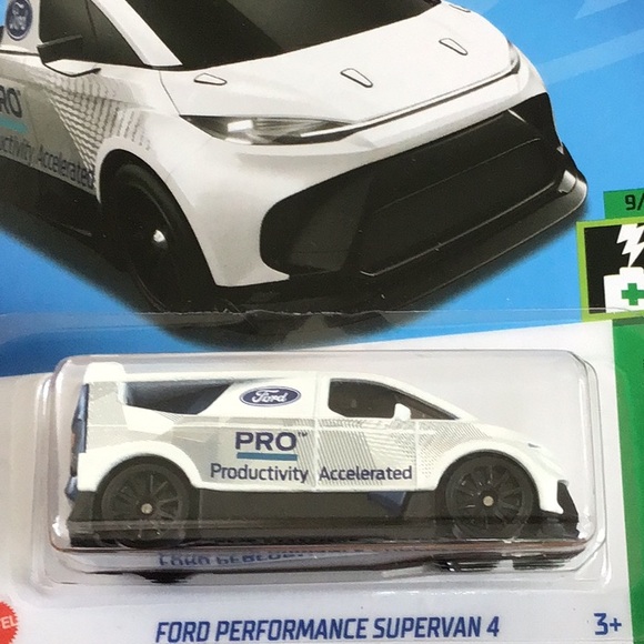 Hot Wheels Van Ford Performance Supervan Hotwheels New model 2024 HW Green Speed - Picture 2 of 5